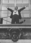 Lot #1992: ROBERT FRANK - Political Rally, Chicago - Original photogravure