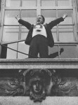 Lot #2739: ROBERT FRANK - Political Rally, Chicago - Original photogravure