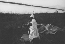 Lot #2530: ROBERT FRANK - Mississippi River, Baton Rouge, Louisiana - Original photogravure