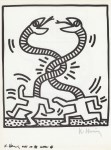 Lot #424: KEITH HARING - Naples Suite #06 - Lithograph