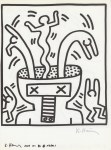 Lot #427: KEITH HARING - Naples Suite #13 - Lithograph