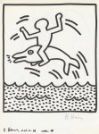 Lot #1905: KEITH HARING - Naples Suite #16 - Lithograph
