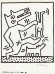 Lot #429: KEITH HARING - Naples Suite #17 - Lithograph