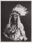 Lot #2232: EDWARD S. CURTIS - Weasel Tail, Piegan - Original photogravure