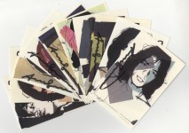 Lot #401: ANDY WARHOL - Mick Jagger Suite (second edition, deluxe set) - Color offset lithographs