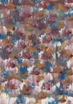 Lot #500: MARK TOBEY - Raindrop Prism #3 - Oil and tempera on paper