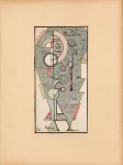 Lot #300: WASSILY KANDINSKY - Les formes et la composition - Gouache and watercolor drawing on paper