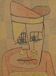 Lot #1653: PAUL KLEE [imput&#233;e] - Das weinen - Watercolor and ink on paper