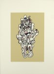 Lot #2549: JEAN DUBUFFET - Denegator - Color silkscreen