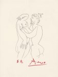 Lot #1949: PABLO PICASSO [d'après] - October 8, 1964 #10 - Original silkscreen & lithograph