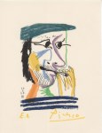 Lot #390: PABLO PICASSO [d'apr&#232;s] - May 20, 1964 #03 - Original color silkscreen & lithograph