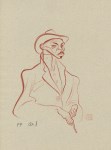 Lot #1310: AL HIRSCHFELD - Reefer Man - Original color lithograph