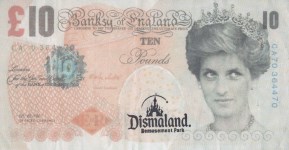 Lot #1662: BANKSY [d'apr&#232;s] - Di-faced Tenner - Color print