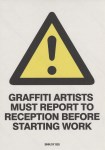 Lot #1008: BANKSY - Graffiti Artists Must Report&#8230; - Color offset lithograph printing