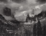 Lot #886: ANSEL ADAMS - Clearing Winter Storm, Yosemite National Park, Calformia - Original photogravure