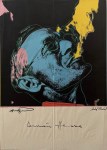 Lot #1034: ANDY WARHOL - Hermann Hesse - Color offset lithograph