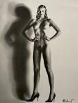 Lot #825: HELMUT NEWTON - Big Nude XIV, Nice - Original vintage photolithograph