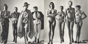 Lot #2078: HELMUT NEWTON - Sie Kommen, Dressed/Sie Kommen, Naked ("They Are Coming") - Original photolithographs