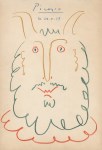 Lot #958: PABLO PICASSO - Faune - Original crayon drawing on paper