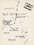 Lot #635: JEAN-MICHEL BASQUIAT - Test Pattern - Original xerograph print