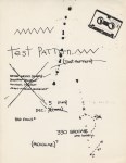 Lot #635: JEAN-MICHEL BASQUIAT - Test Pattern - Original xerograph print