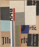 Lot #1145: KURT SCHWITTERS - Merz 306(B) - Collage on paper