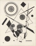 Lot #474: WASSILY KANDINSKY - Ohne Titel #3 - Pen and ink with wash drawing on paper