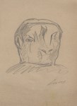 Lot #836: JOSÉ LUIS CUEVAS - Boceto #08 - Pencil drawing on paper