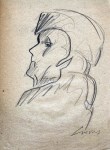 Lot #833: JOSÉ LUIS CUEVAS - Boceto #02 - Pencil drawing on paper