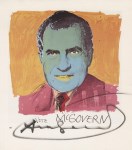 Lot #725: ANDY WARHOL - Vote McGovern - Original color offset lithograph after the editioned silkscreen
