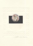 Lot #2163: MARTIN BAROOSHIAN - Girl Blowing on a Sea Conch - Color intaglio etching with embossing